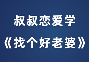 婶婶5.0《找个好老婆》-田宇情感缘