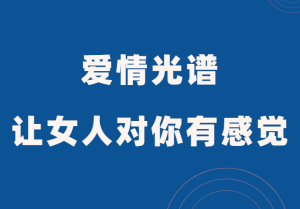 爱情光谱《如何让女人对你有感觉》PDF-田宇情感缘