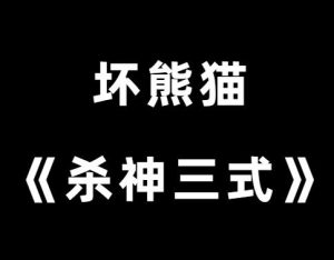 坏熊猫恋爱学《杀神三式》PDF-田宇情感缘