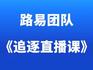 路易团队《追逐直播课》-田宇情感缘