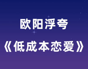 欧阳浮夸《低成本恋爱》PDF电子书-田宇情感缘