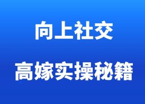 《高嫁实操秘籍—向上社交》-田宇情感缘