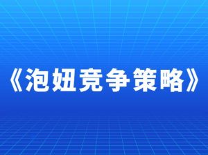 《泡妞竞争策略》PDF-田宇情感缘