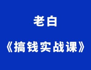 老白《搞钱实战课》-田宇情感缘